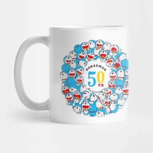 Happy 50th Anniversary Doraemon Mug